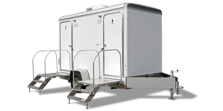 Luxury Restroom Trailer Rentals Sturgeon bay WI